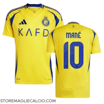Al-Nassr Sadio Mane #10 Maglia Gara Casa Repliche 2024-25